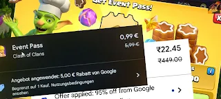 How to Get 95% Off on Cookie Rumble Event PASS - 0.25$ or 22.45? for Android Users Get 95% off Cookie Rumble Event PASS for Android users. Pay only $0.25 or 22.45?. Don't miss this amazing deal!